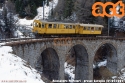 Treno Speciale ACT sul Bernina, con elettromotrice 30 e carrozza C 104