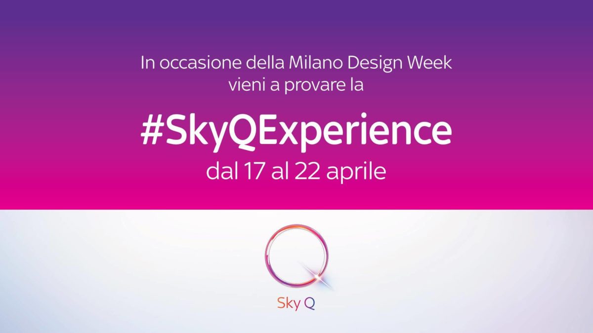 Design week: tram Sky Q Experience
